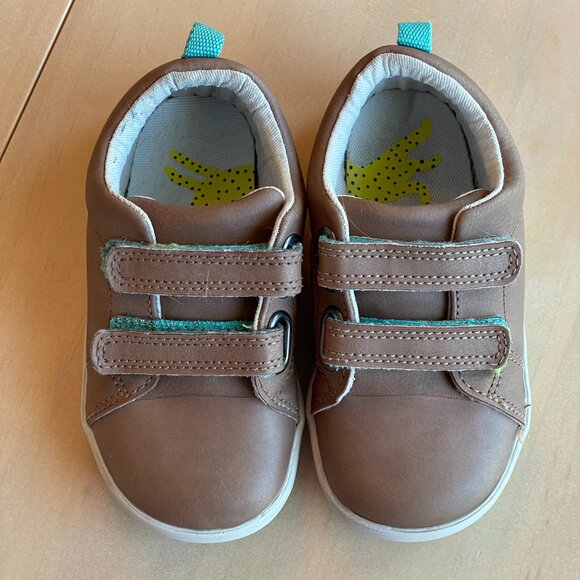 Ten Little Toddler Little Everyday Original Sneaker, Mocha Brown - Size 8 - Picture 2 of 9